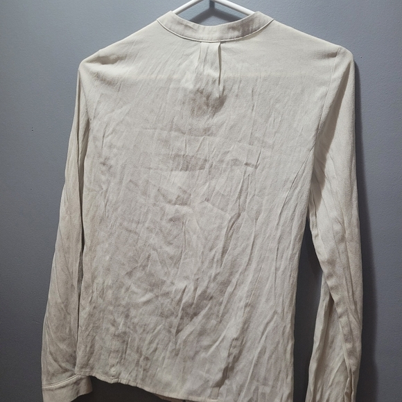 Mexx metropolitan cream shirt Size 2 - Picture 4 of 4